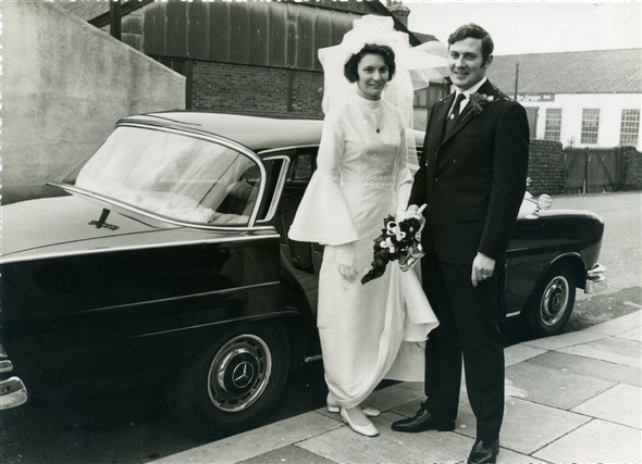 Photo:Betty and I were married in December 1970