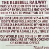 Page link: Bygones Bluebell Railway Visit