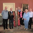 Photo:Our members in the Mayors Parlour with the Mayor.