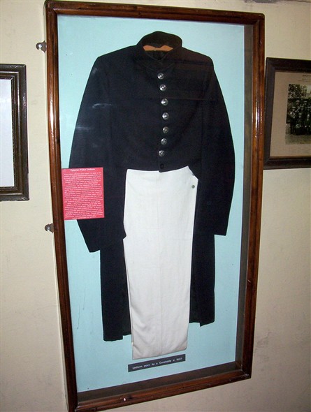 Photo:Original Brighton Police uniform (1830's).