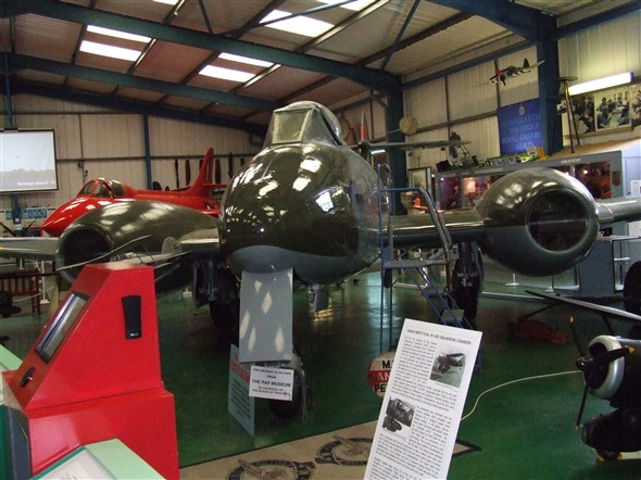 Photo:The world record breaking Gloster Meteor that was flown by "Teddy" Donaldson in 1946