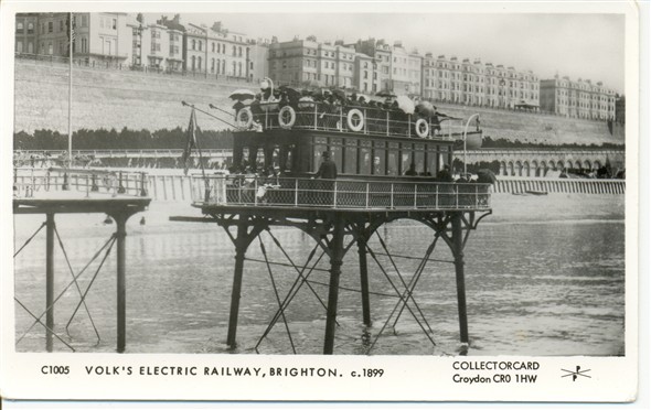 Photo:Volk's Electric Railway, c1899