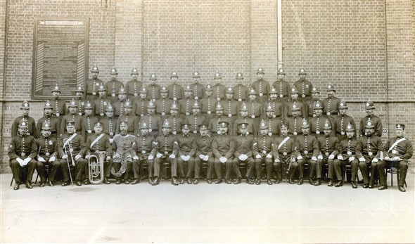 Photo:Brighton police force, c 1905