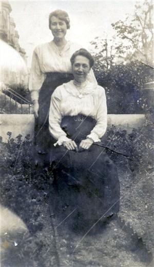 Photo:Clara Stoner and one of her daughters