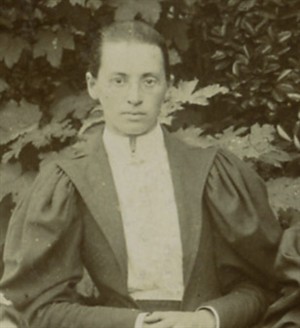 Photo:Edith Churcher in 1896