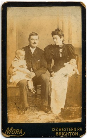 Photo:George, Clara and Frederick Stoner (pic2)