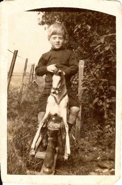 Photo:Norman, my dad, aged 6.